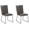 Pair of Cooper Dining Chairs (Grey)