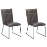 Pair of Cooper Dining Chairs (Grey)