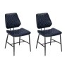 Dalton Dining Chair (Dark Blue)