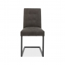 Indus Upholstered Cantilever Dining Chair (Faux Leather)