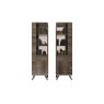 Medea 1 Door Display Cabinet (Right Hand Opening) by Status of Italy