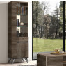 Medea 1 Door Display Cabinet (Left Hand Opening) by Status of Italy