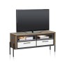 Shirley 130cm TV Lowboard (with LED Lighting) by Habufa