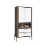 Shirley Tall Cabinet (with LED Lighting) by Habufa