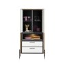 Shirley Tall Cabinet (with LED Lighting) by Habufa