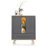 Jardin Highboard with LED Lighting (Anthracite) by Habufa