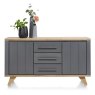 Jardin 160cm Sideboard (Anthracite) by Habufa