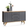 Jardin 160cm Sideboard (Anthracite) by Habufa