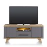 Jardin 140cm Lowboard with LED Lighting (Anthracite) by Habufa