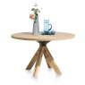 Jardino 130cm Round Dining Table by Habufa