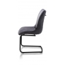 Armin Fabric Dining Chair (Anthracite) by Habufa