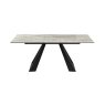 Dante Gloss Top Ceramic Grey 160-200cm Extending Dining Table Dante Gloss Top Ceramic Grey 160-200cm Extending Dining Table