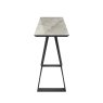 Dante Gloss Top Ceramic Grey Console Table Dante Gloss Top Ceramic Grey Console Table