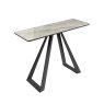 Dante Gloss Top Ceramic Grey Console Table Dante Gloss Top Ceramic Grey Console Table