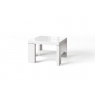 Lucca White Side Table