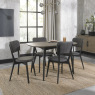Vintage Weathered Oak 4 Seater Dining Table