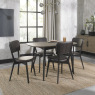 Vintage Weathered Oak 4 Seater Dining Table