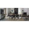 Vintage Weathered Oak 6 Seater Dining Table