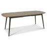 Vintage Weathered Oak 6-8 Seater Extending Dining Table
