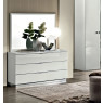 Onda White 3 Drawer Dresser