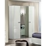 Onda White 4 Door Wardrobe