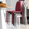 Set of 4 Bayo Outdoor Chairs (CB1983) from Connubia by Calligaris Set of 4 Bayo Outdoor Chairs (CB1983) from Connubia by Calligaris