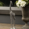 Silver Giraffe Small Sculpture by Libra