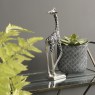 Giraffe Sculpture (Head Back) by Libra