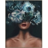 Fleur Framed 72 x 92cm Canvas by Art Marketing