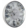 Jewel Eden Pewter 53cm Round Clock by Thomas Kent