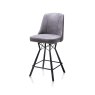 Eefje Bar Stool (Anthracite) by Habufa
