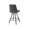 Eefje Bar Stool (Anthracite) by Habufa