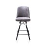 Eefje Bar Stool (Anthracite) by Habufa