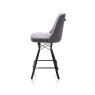 Eefje Bar Stool (Anthracite) by Habufa