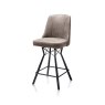 Eefje Bar Stool (Taupe) by Habufa