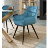 Dali Dining Chair (Mustard Velvet) by Bentley Designs