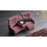 Azure Curved Trapezoidal Electric Recliner Sofa (4080-70Q) by Himolla