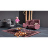 Azure Curved Trapezoidal Electric Recliner Sofa (4080-70Q) by Himolla