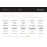 Rhine 2.5 Seater Fixed Sofa (4350-11X) by Himolla