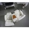 Rhine Curved Cumuly Electric Recliner Sofa (4350-73O) by Himolla