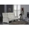 Rhine Curved Cumuly Manual Recliner Sofa (4350-73X) by Himolla