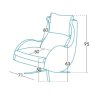 Lenny L Swivel & Rocking Chair by Fama Lenny L Swivel & Rocking Chair by Fama