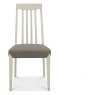 Bergen Grey Washed Slat Back Chair - Titanium Fabric (Sold in Pairs)