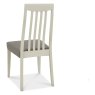Bergen Grey Washed Slat Back Chair - Titanium Fabric (Sold in Pairs)