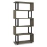 Tivoli Weathered Oak Open Display Unit