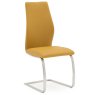 Elis Dining Chair (Pumpkin & Chrome)
