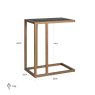 Blackbone Sofa Table (Brass Collection) by Richmond Interiors