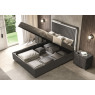Sky Double Bedframe with Lift Storage by Euro Designs