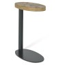 Ellipse Rustic Oak Oval Sofa Table