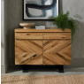 Ellipse Rustic Oak Narrow Sideboard